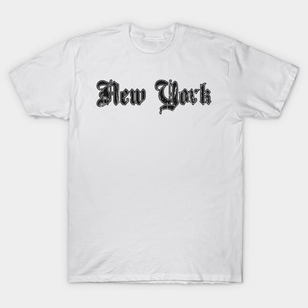 new york T-Shirt by DeekayGrafx